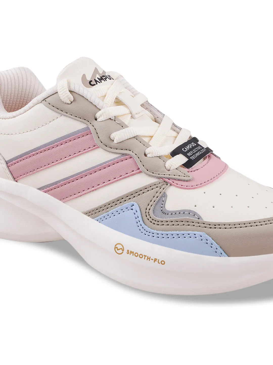BRIE Off White Women's Casual Shoes sold by Campus Shoes product image thumbnail 4