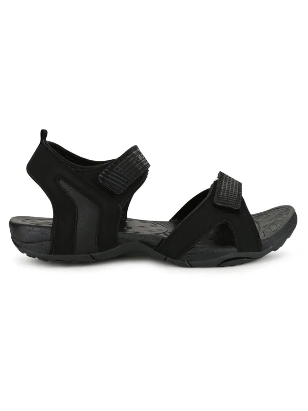 2GC-12 Black Men's Sports Sandals sold by Campus Shoes