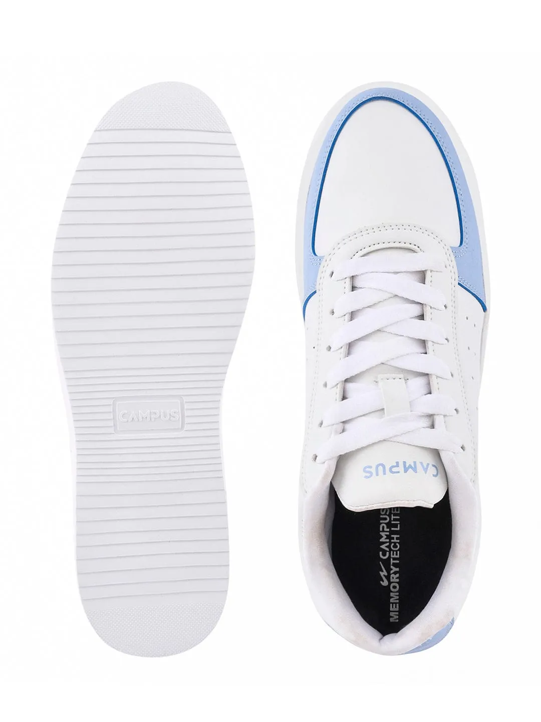 CAMP DENVER White Women's Sneakers sold by Campus Shoes product image thumbnail 4