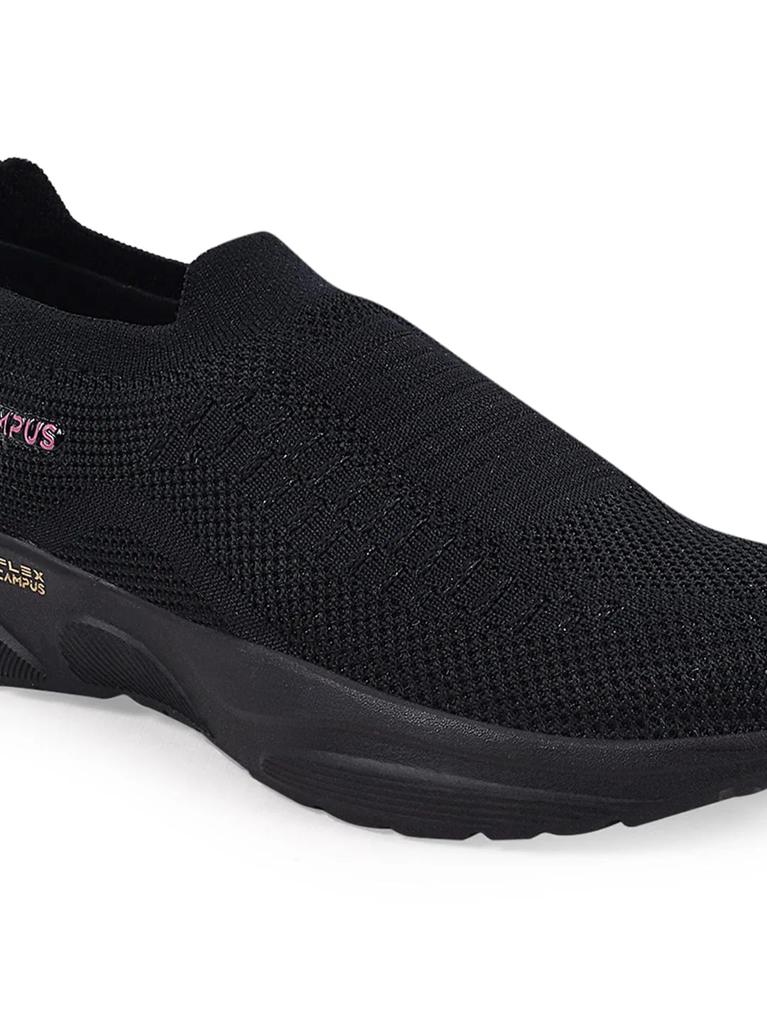 JENNY Black Women's Slip-ons sold by Campus Shoes product image thumbnail 4