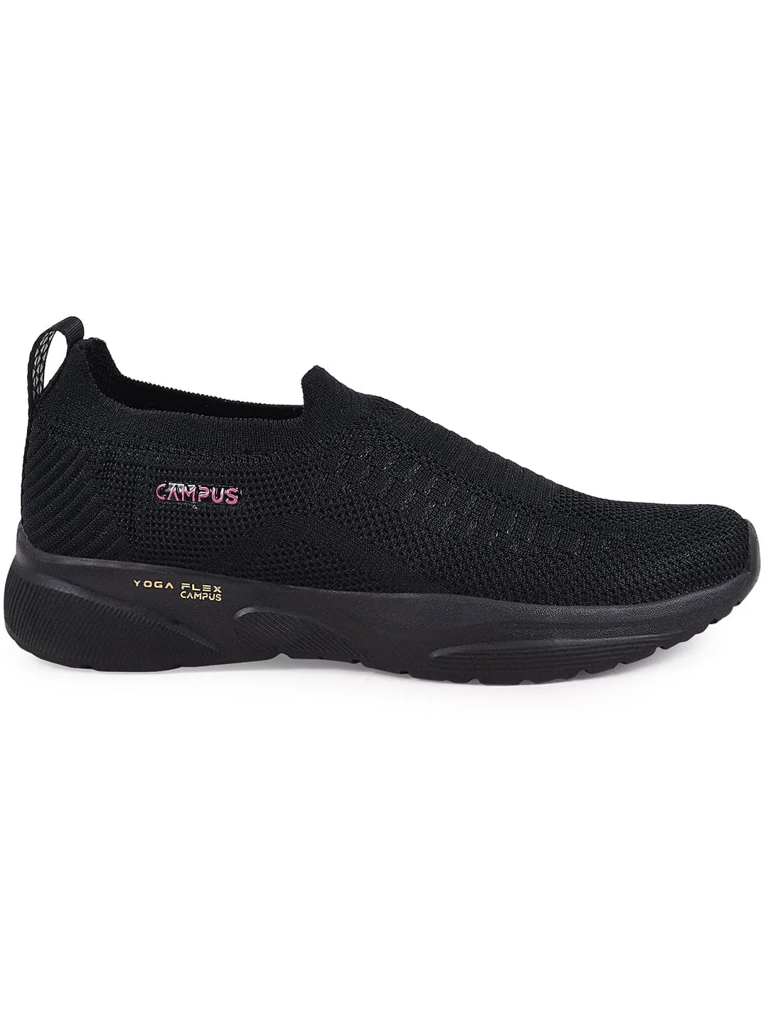 JENNY Black Women's Slip-ons sold by Campus Shoes