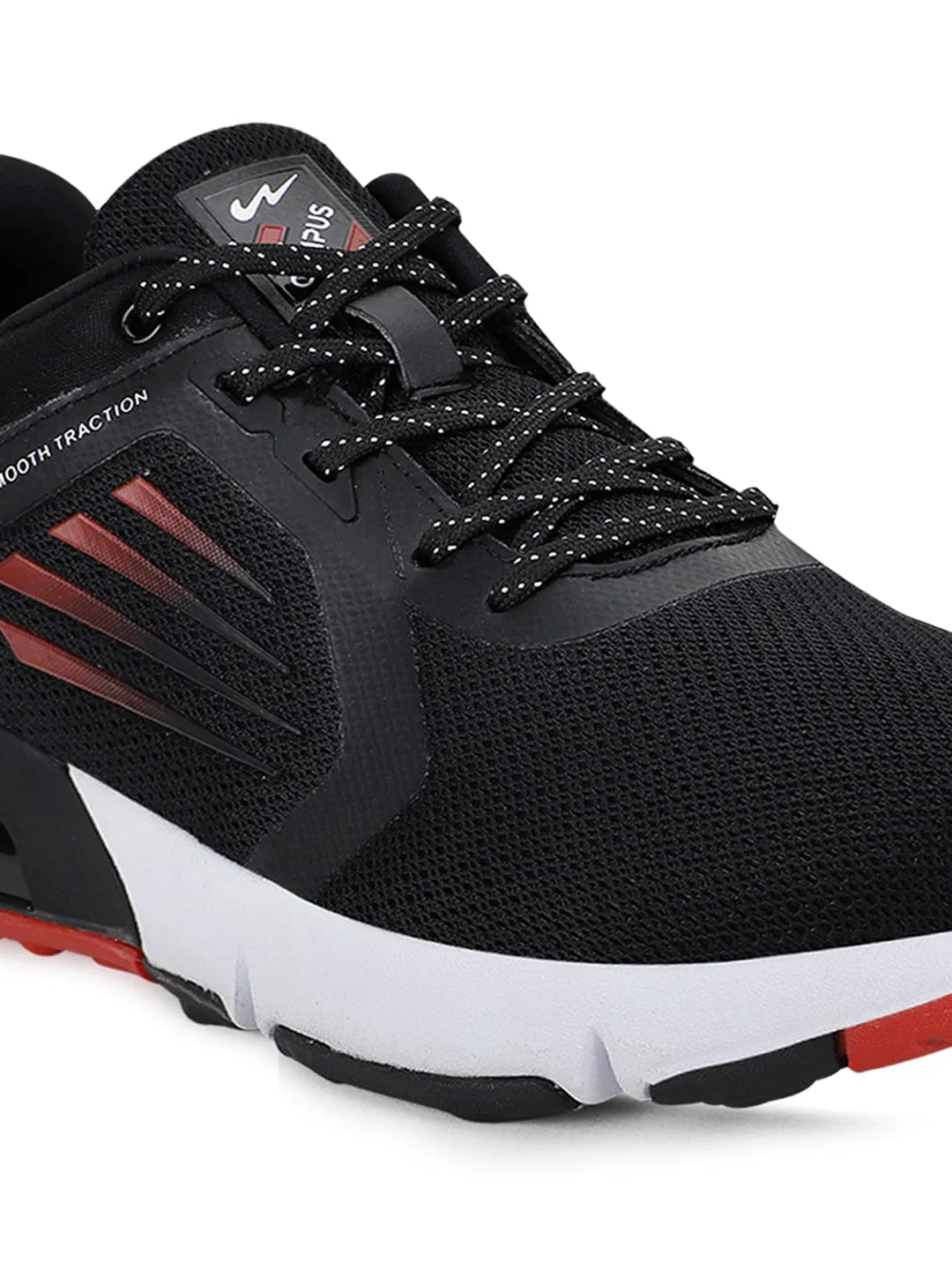 ATTRACTION Black Men's Running Shoes sold by Campus Shoes product image thumbnail 4