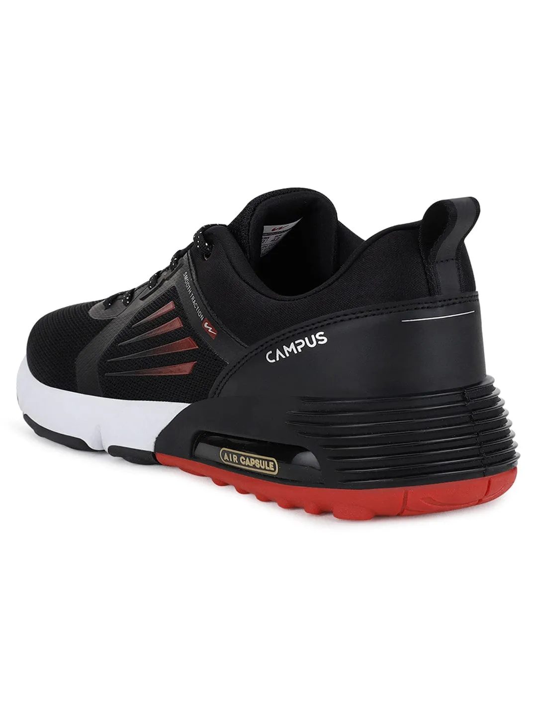 ATTRACTION Black Men's Running Shoes sold by Campus Shoes product image thumbnail 3