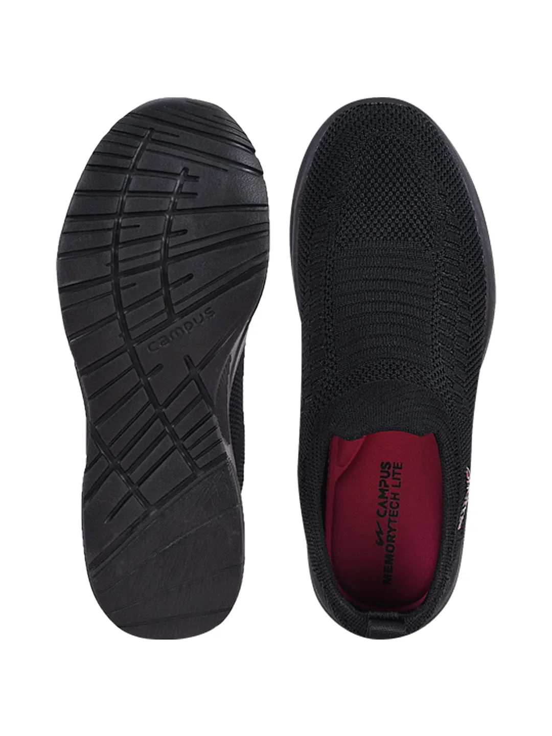 JENNY Black Women's Slip-ons sold by Campus Shoes product image thumbnail 5