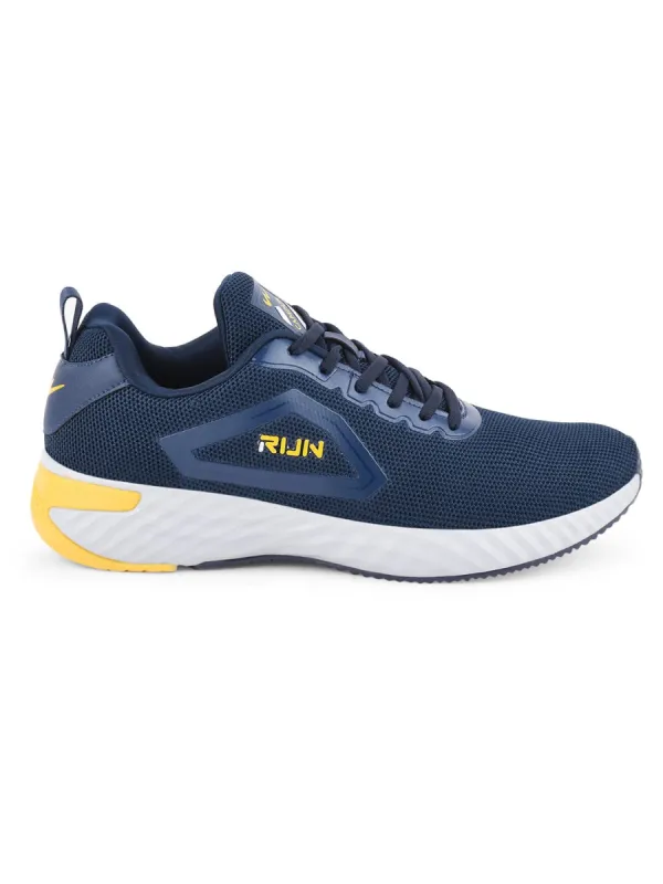 RUN Navy Men's Running Shoes sold by Campus Shoes