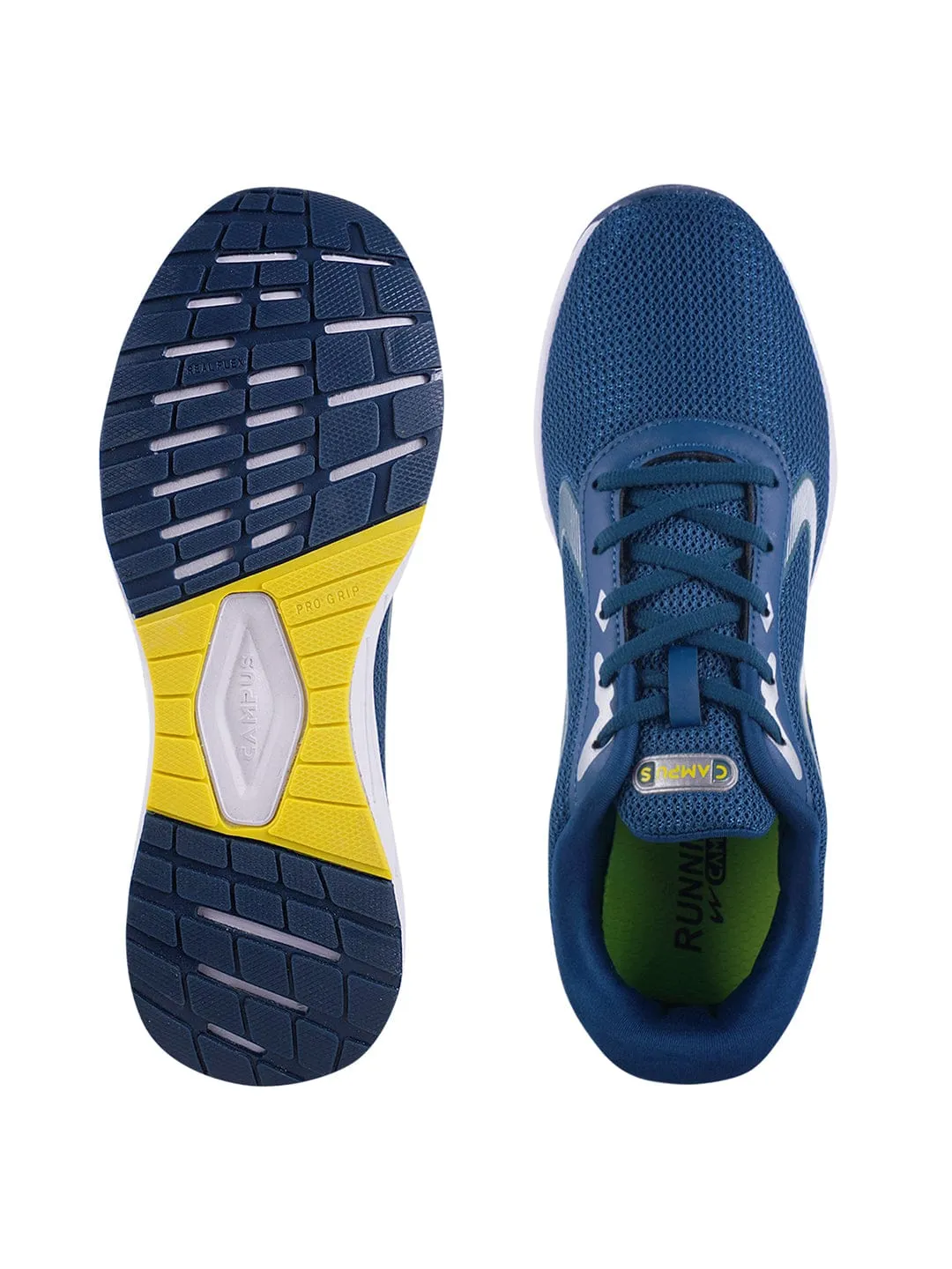 CAMP-ROSTER Blue Men's Running Shoes sold by Campus Shoes product image thumbnail 4