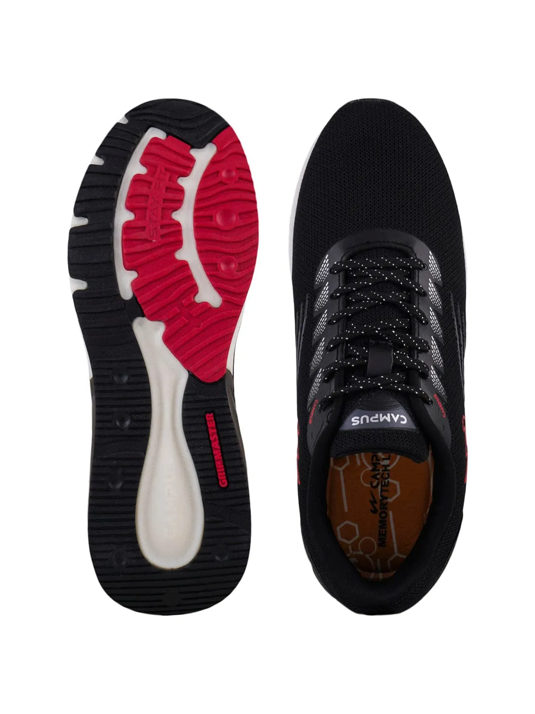 MOVE Black Men's Running Shoes sold by Campus Shoes product image thumbnail 4