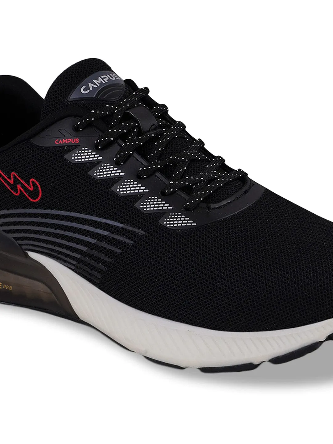 MOVE Black Men's Running Shoes sold by Campus Shoes product image thumbnail 5