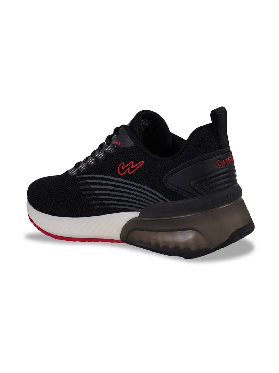 MOVE Black Men's Running Shoes sold by Campus Shoes product image thumbnail 3