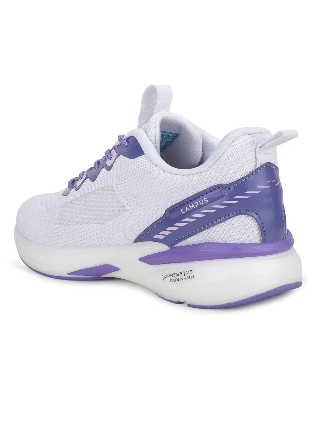 OLIVIA White Women's Sneakers sold by Campus Shoes product image thumbnail 3