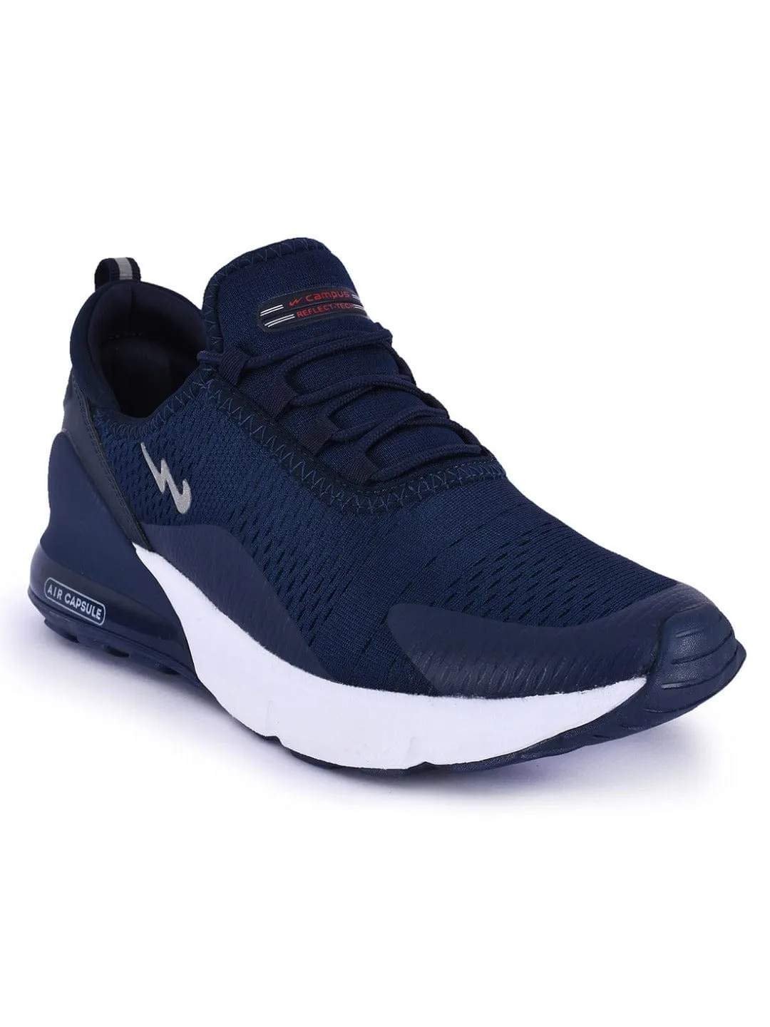 DRAGON Navy Men's Running Shoes sold by Campus Shoes product image thumbnail 2