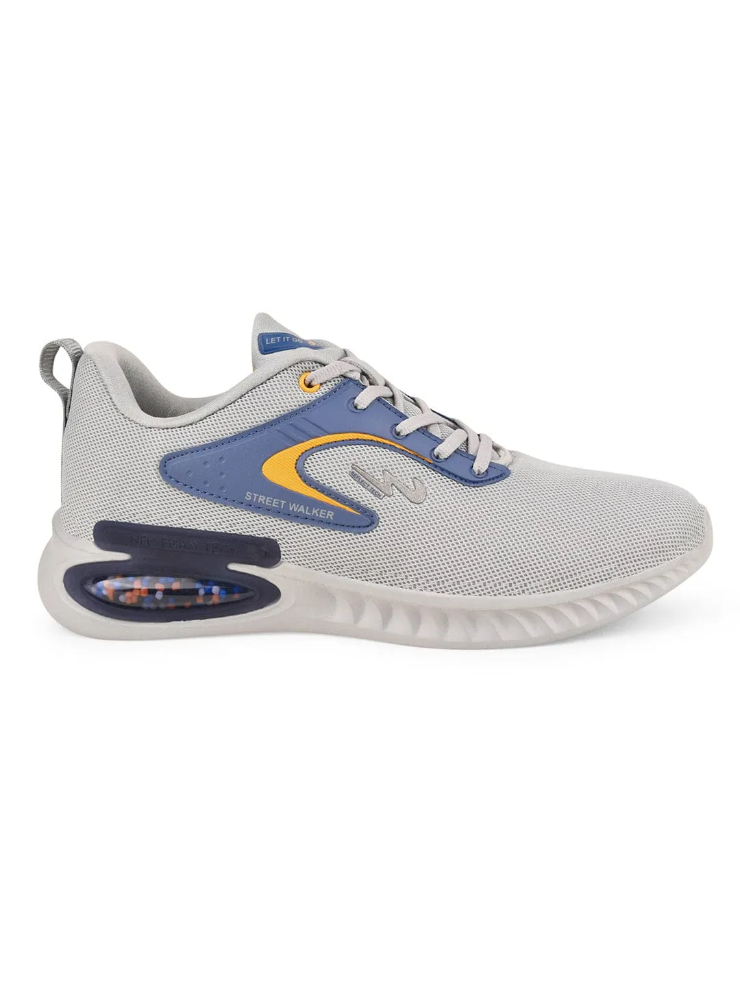 ARIES Grey Men's Running Shoes sold by Campus Shoes