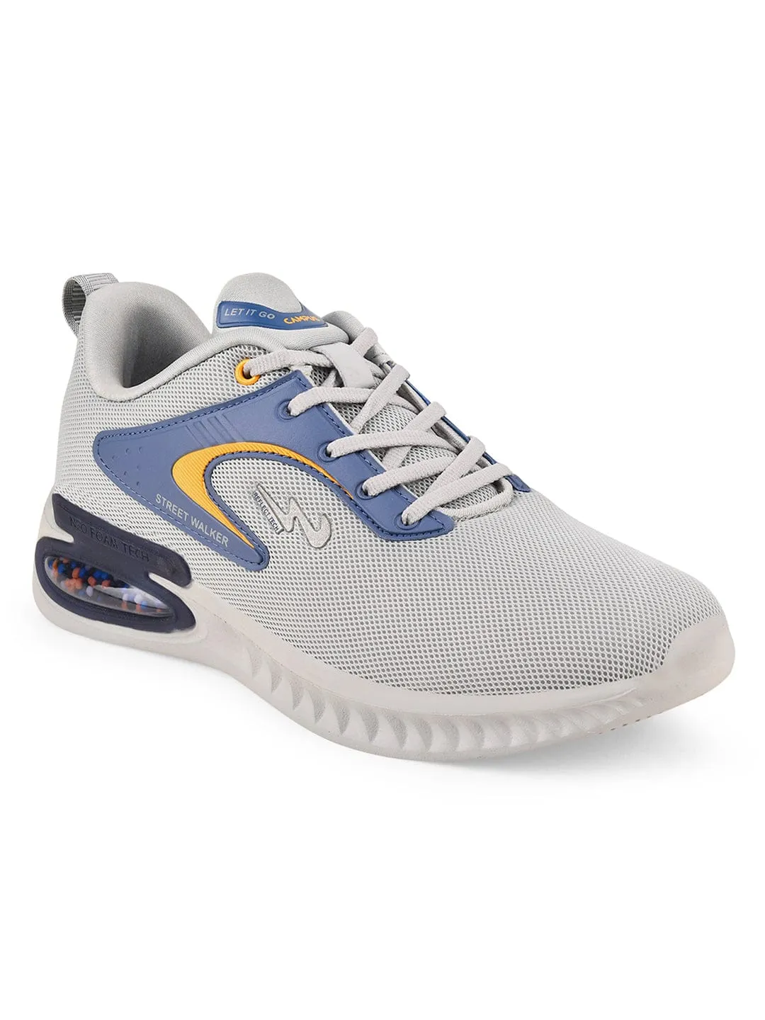 ARIES Grey Men's Running Shoes sold by Campus Shoes product image thumbnail 2