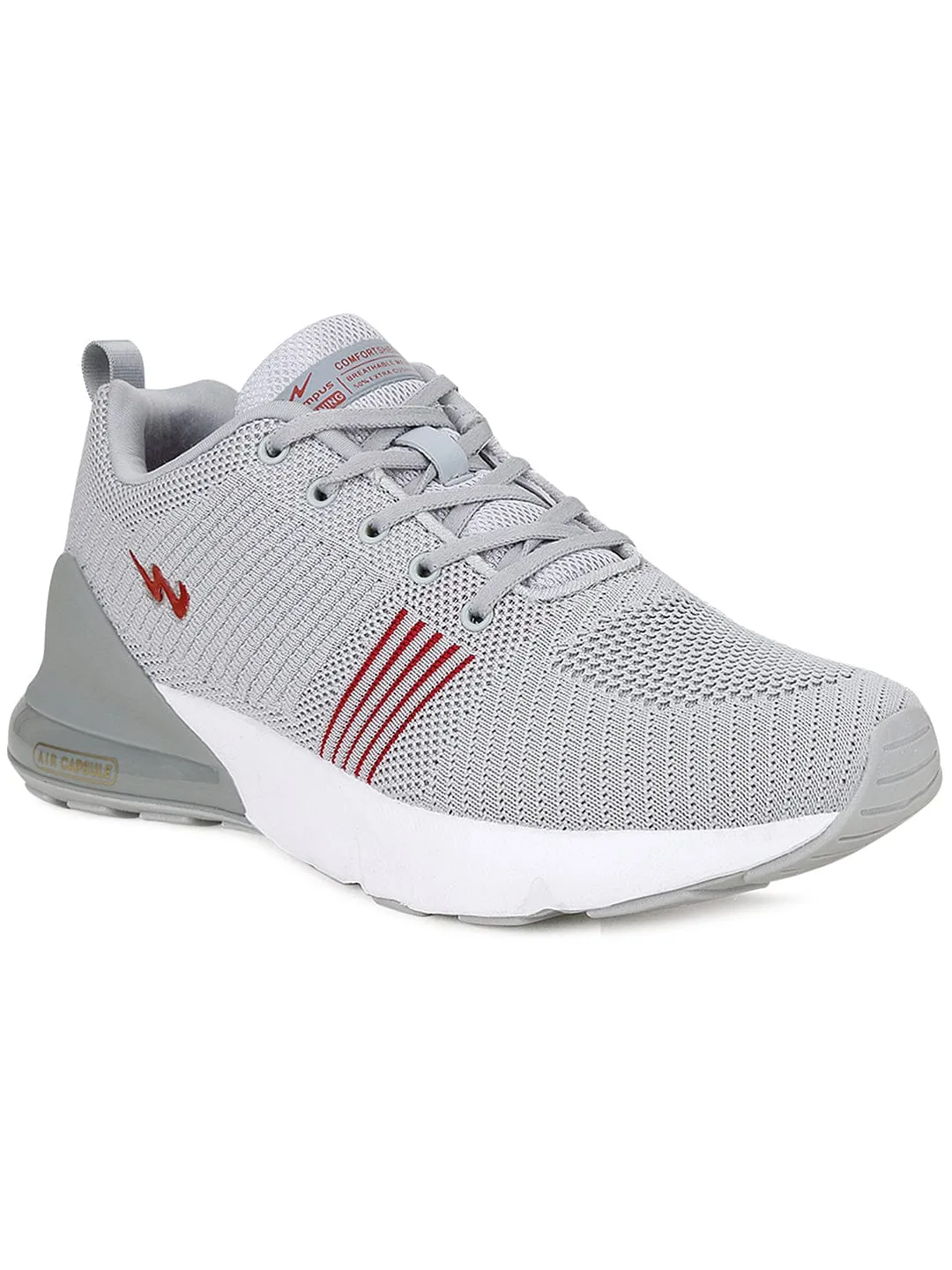 ZURIK PRO Grey Men's Sports Shoes sold by Campus Shoes product image thumbnail 2