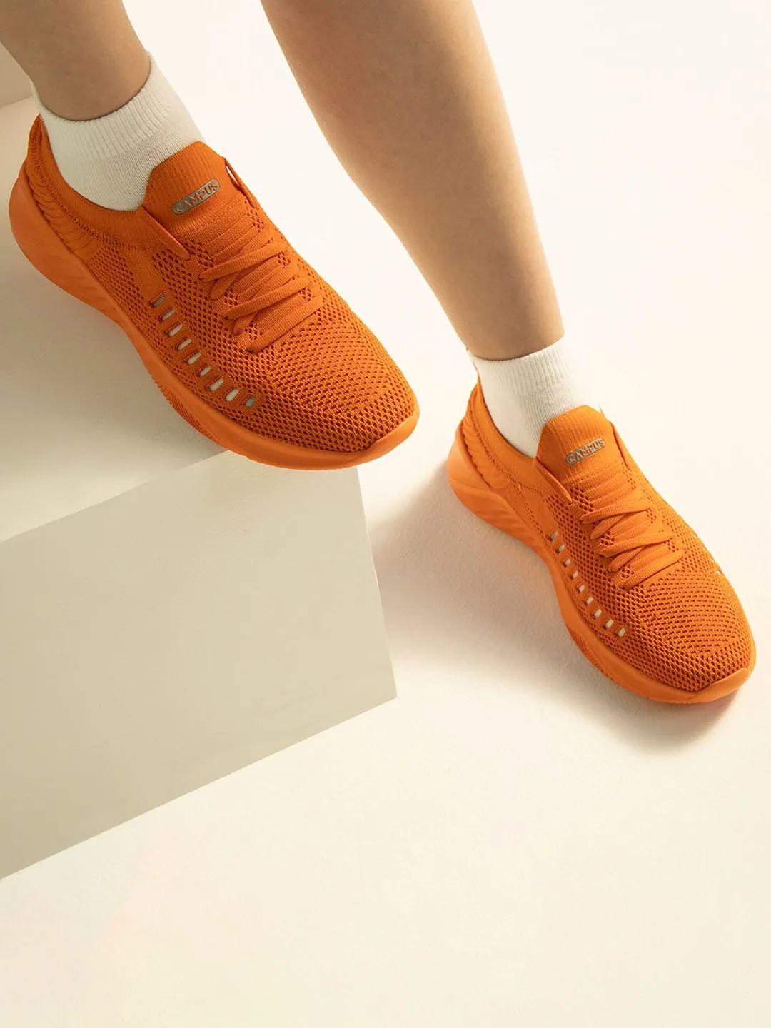 CAMP-FLEEK Orange Women's Running Shoes sold by Campus Shoes product image thumbnail 3
