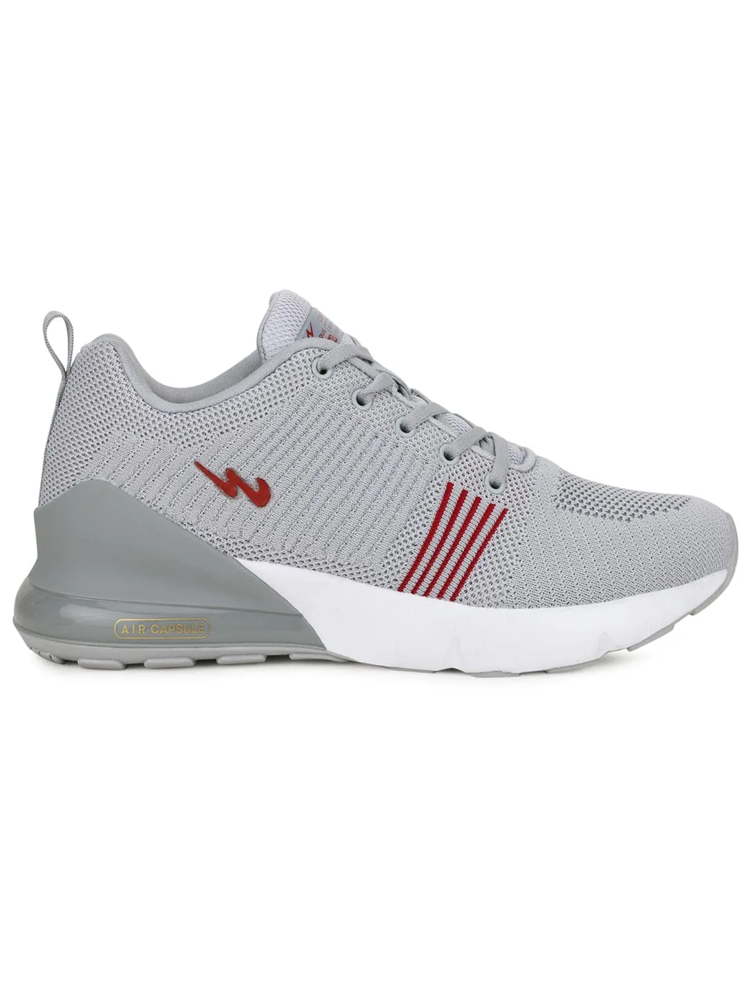 ZURIK PRO Grey Men's Sports Shoes sold by Campus Shoes