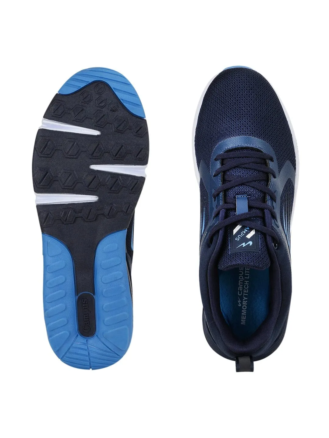TORMENTOR Navy Men's Running Shoes sold by Campus Shoes product image thumbnail 4