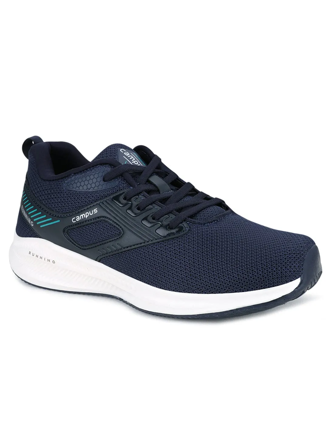 DAVIS Navy Men's Running Shoes sold by Campus Shoes product image thumbnail 2