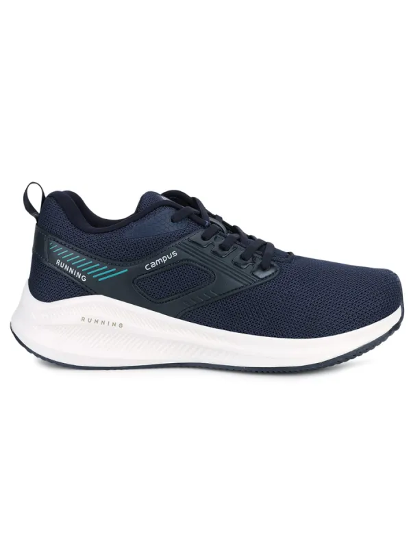 DAVIS Navy Men's Running Shoes sold by Campus Shoes
