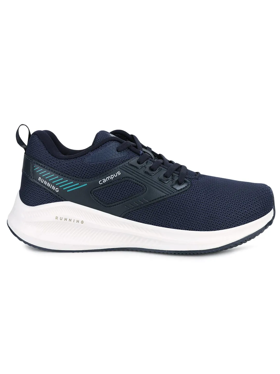 DAVIS Navy Men's Running Shoes sold by Campus Shoes