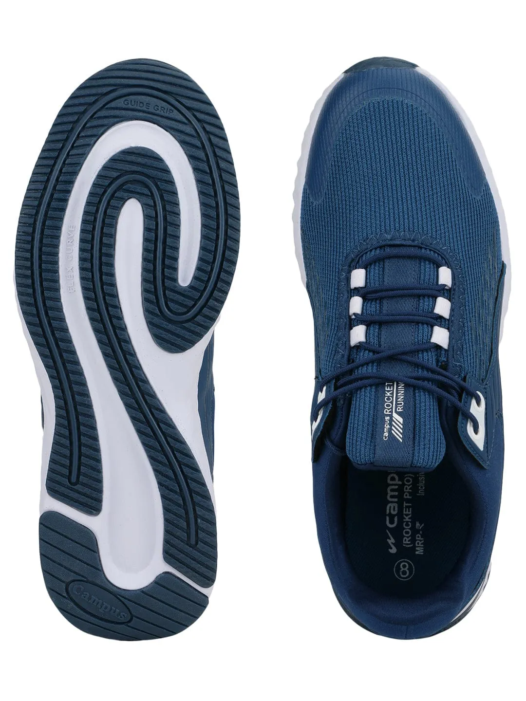 ROCKET PRO Blue Men's Sports Shoes sold by Campus Shoes product image thumbnail 4