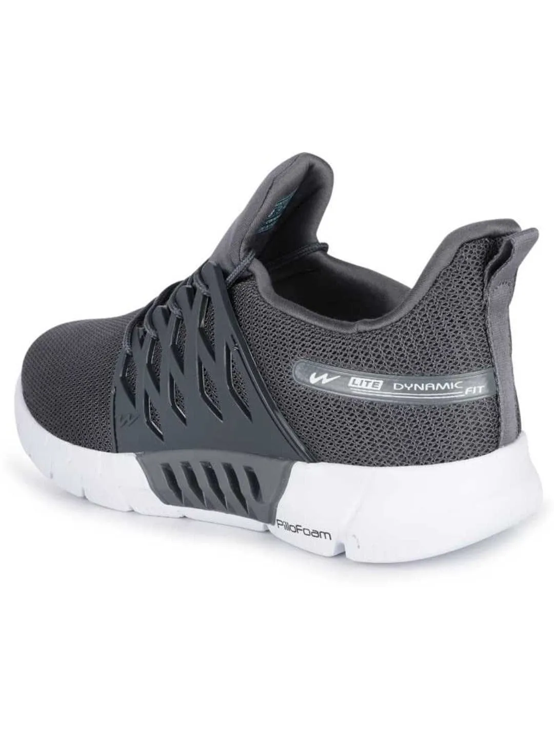 BELGIUM PLUS Grey Men's Running Shoes sold by Campus Shoes product image thumbnail 3