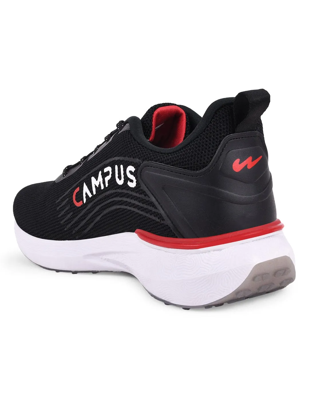 CAMP HENRY Black Men's Running Shoes sold by Campus Shoes product image thumbnail 3