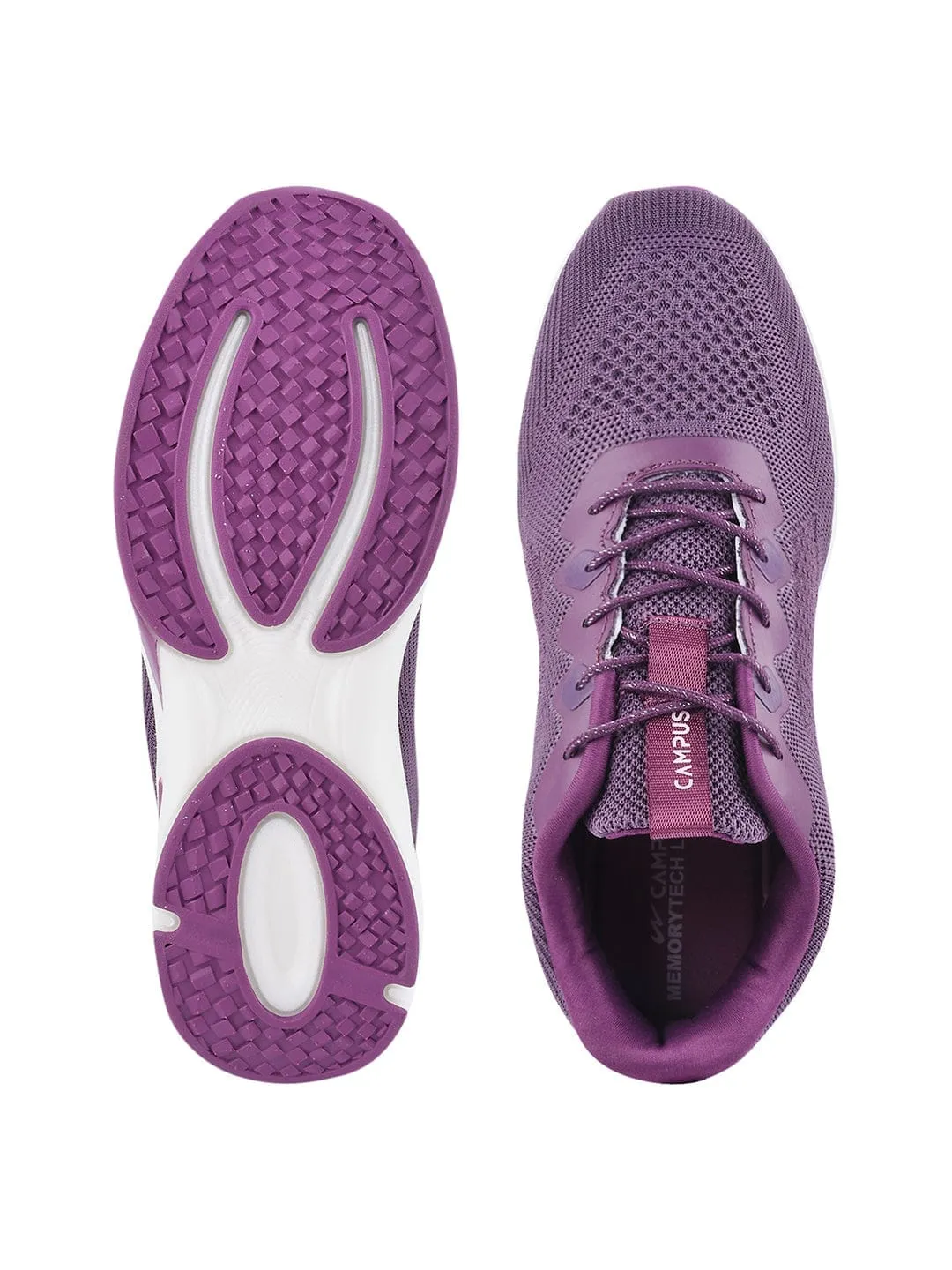 OLIVIA Purple Women's Sneakers sold by Campus Shoes product image thumbnail 5