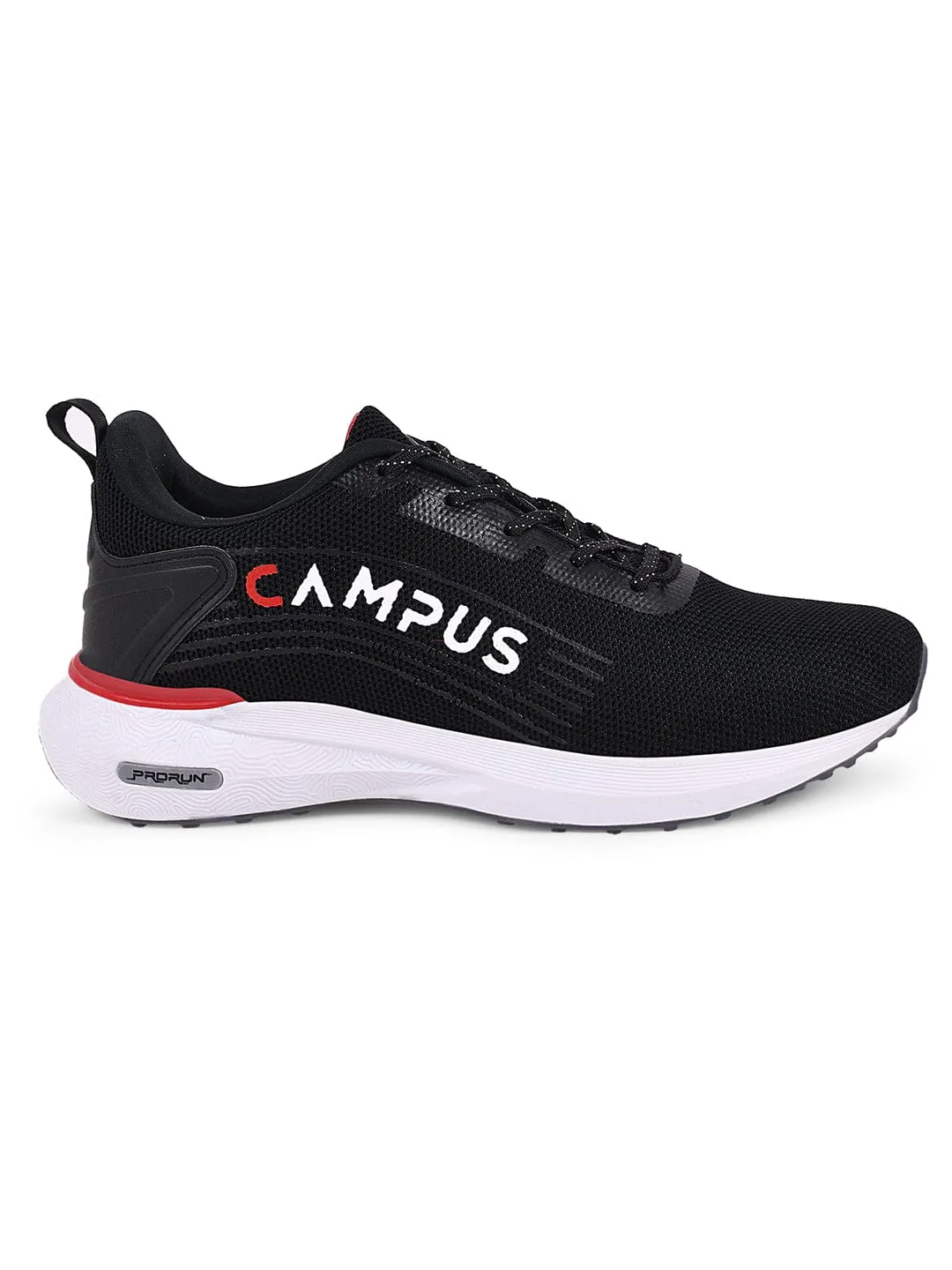 CAMP HENRY Black Men's Running Shoes sold by Campus Shoes