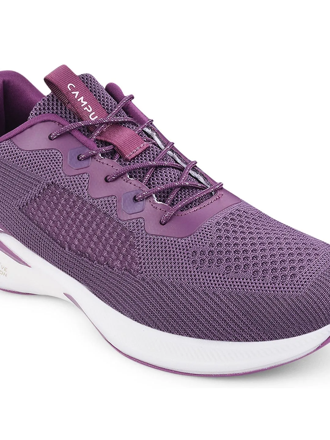 OLIVIA Purple Women's Sneakers sold by Campus Shoes product image thumbnail 4