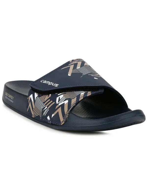 GC-SL-202 Blue Men's Slides sold by Campus Shoes