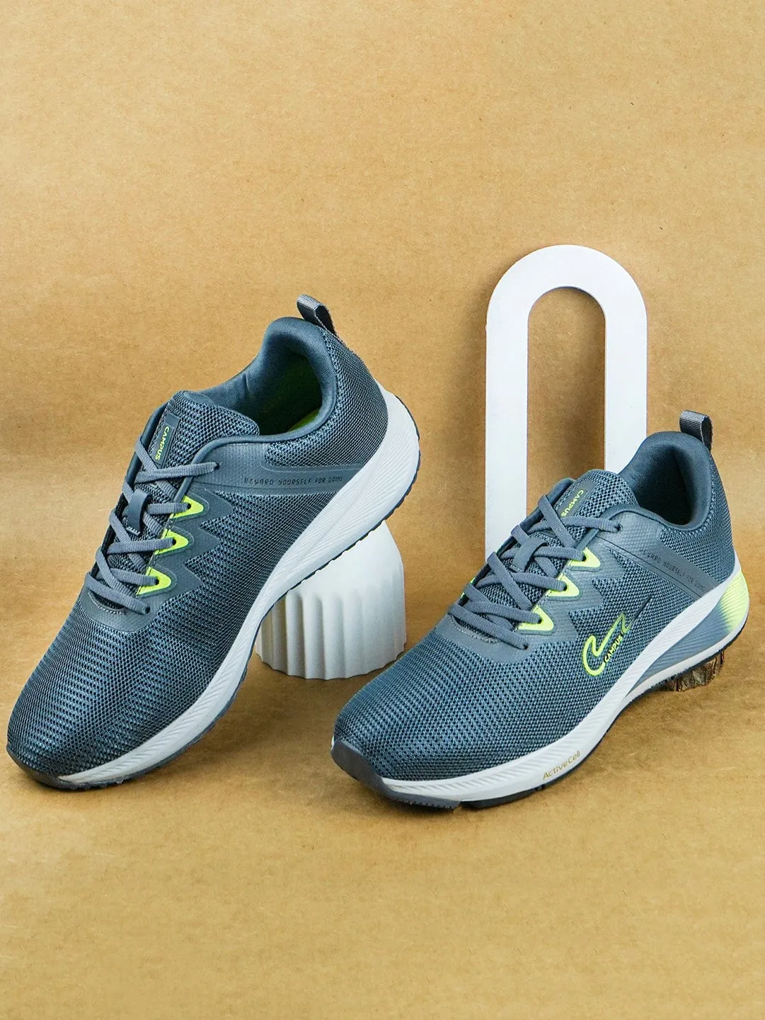 CAMP-XMEN Grey Men's Running Shoes sold by Campus Shoes product image thumbnail 5
