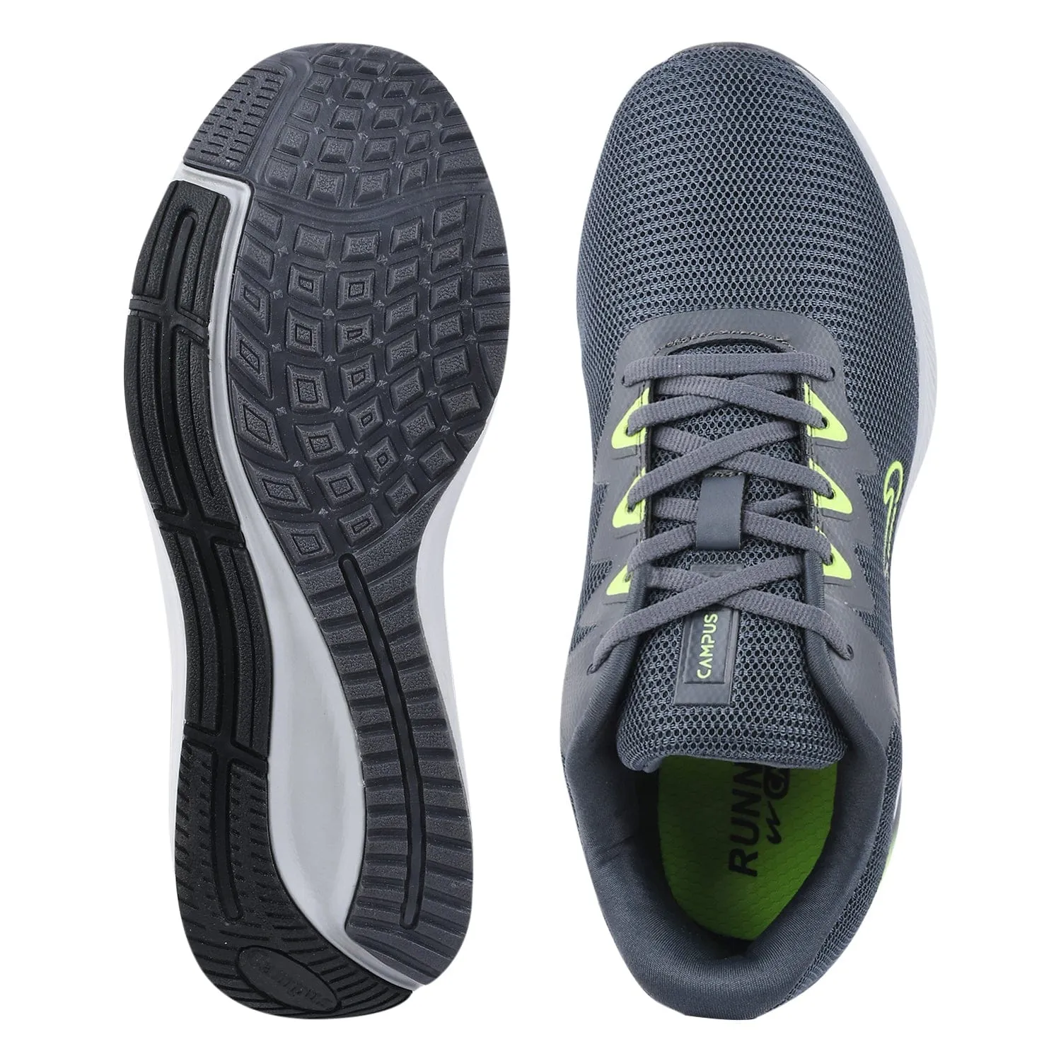 CAMP-XMEN Grey Men's Running Shoes sold by Campus Shoes product image thumbnail 4