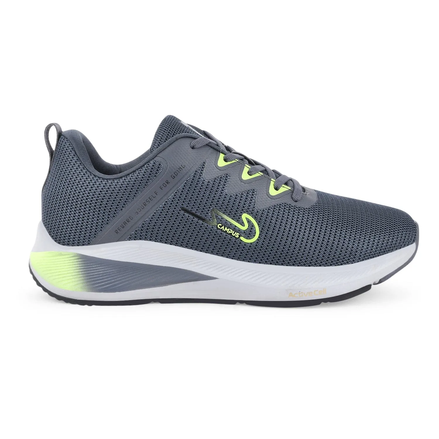CAMP-XMEN Grey Men's Running Shoes sold by Campus Shoes