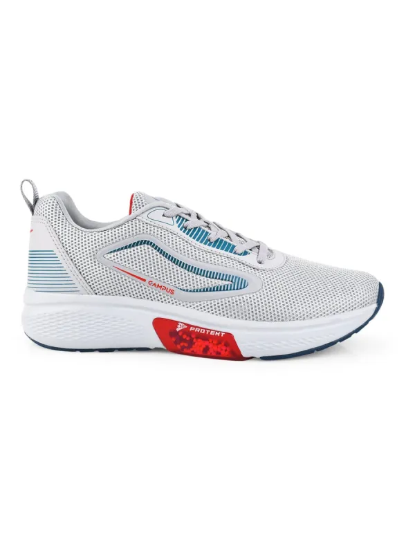 SHOCKERS Grey Men's Running Shoes sold by Campus Shoes