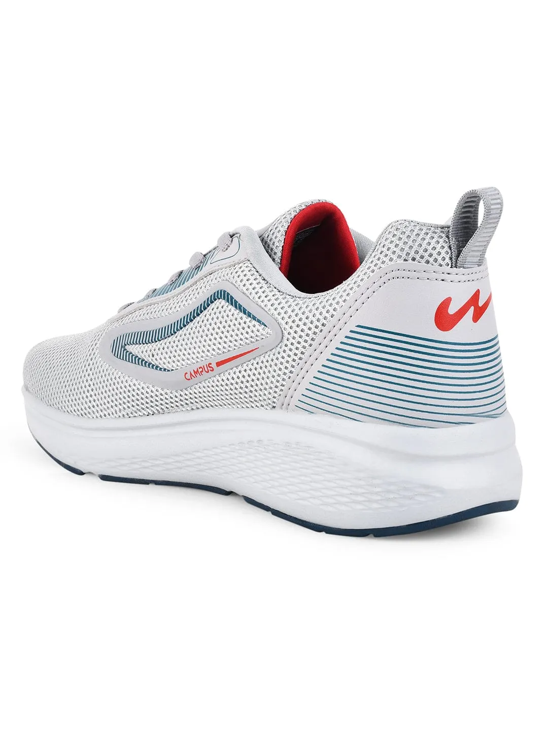 SHOCKERS Grey Men's Running Shoes sold by Campus Shoes product image thumbnail 3