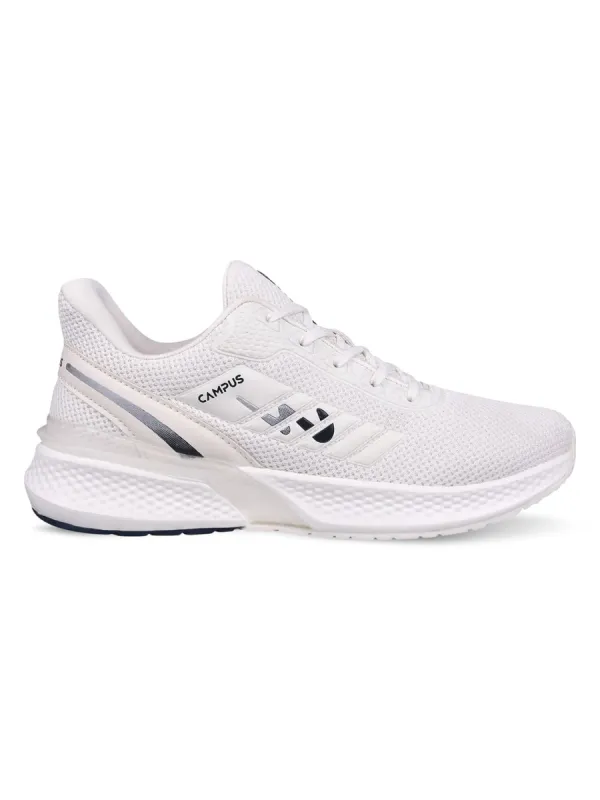 LESTOR Off White Men's Running Shoes sold by Campus Shoes