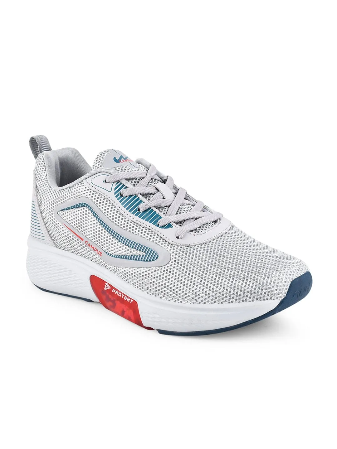 SHOCKERS Grey Men's Running Shoes sold by Campus Shoes product image thumbnail 2