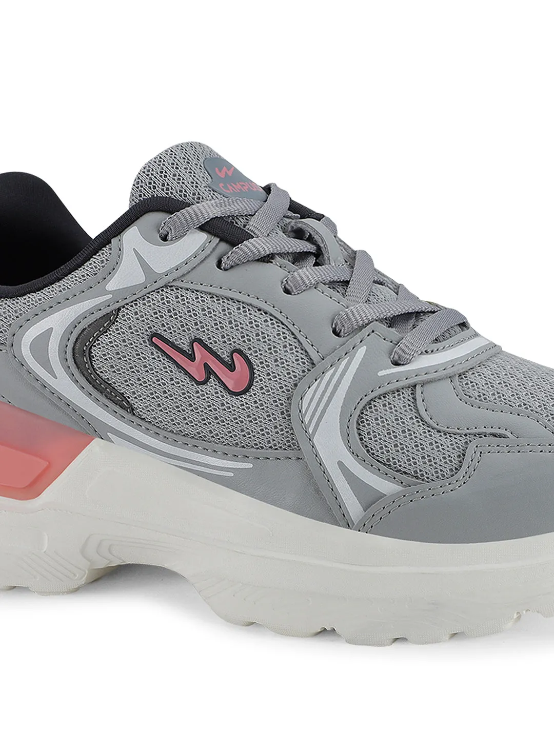 SELICAN Grey Women's Sneakers sold by Campus Shoes product image thumbnail 4