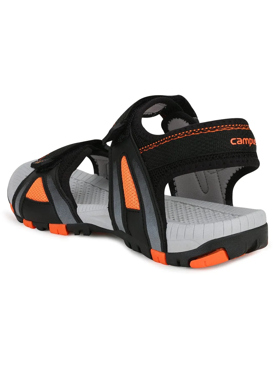BRENT Black Men's Sandals sold by Campus Shoes product image thumbnail 3