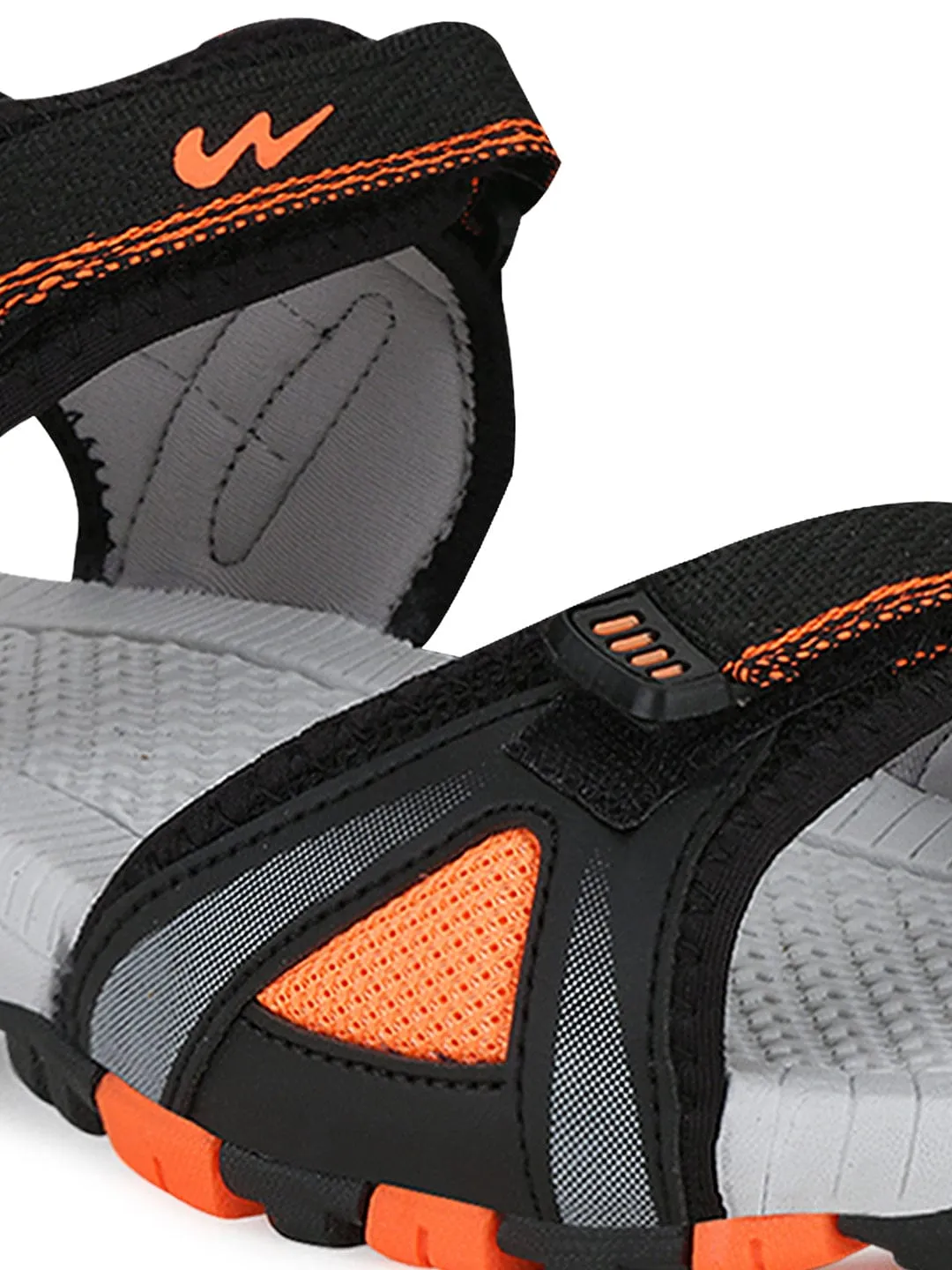 BRENT Black Men's Sandals sold by Campus Shoes product image thumbnail 5