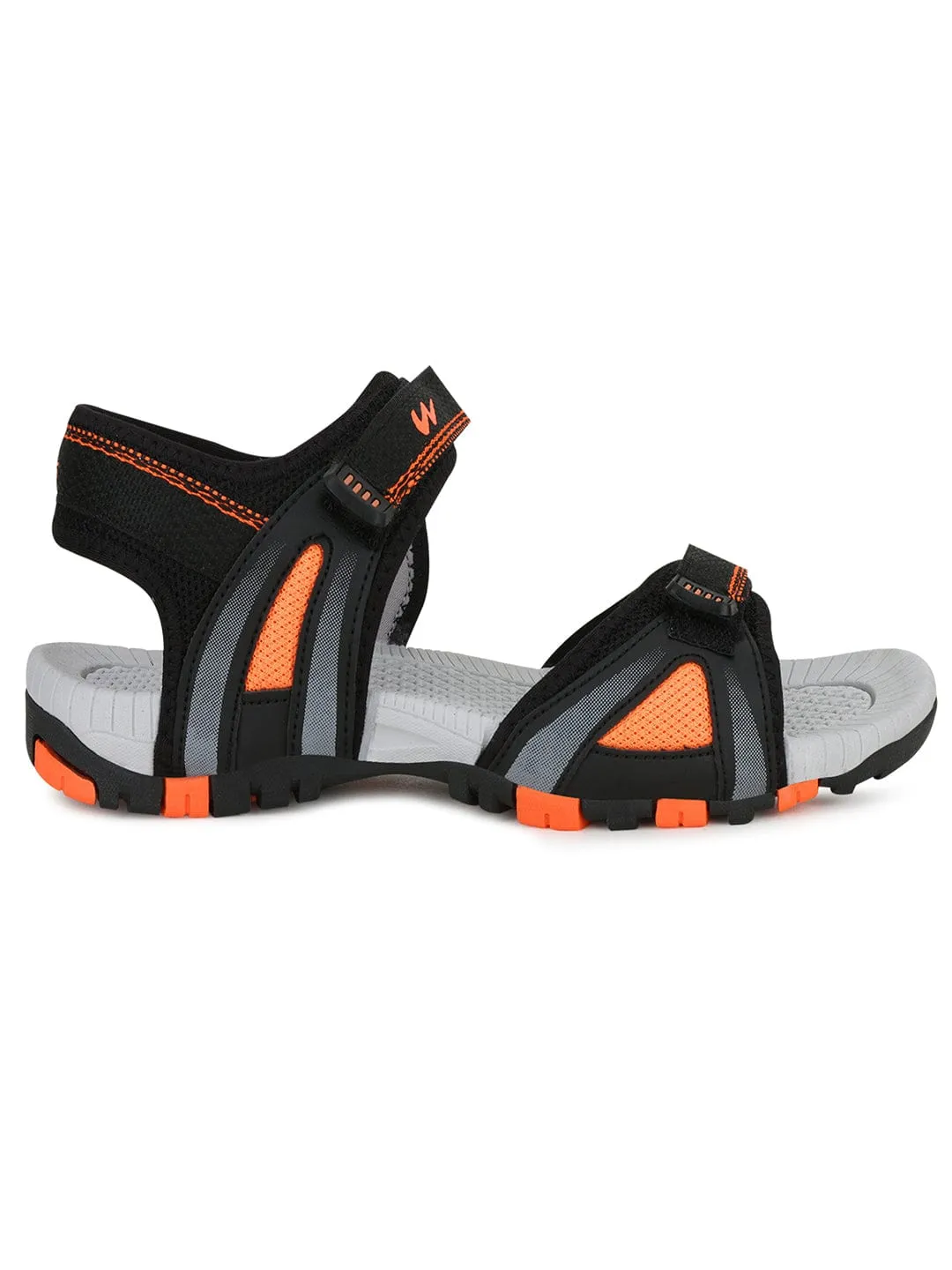 BRENT Black Men's Sandals sold by Campus Shoes