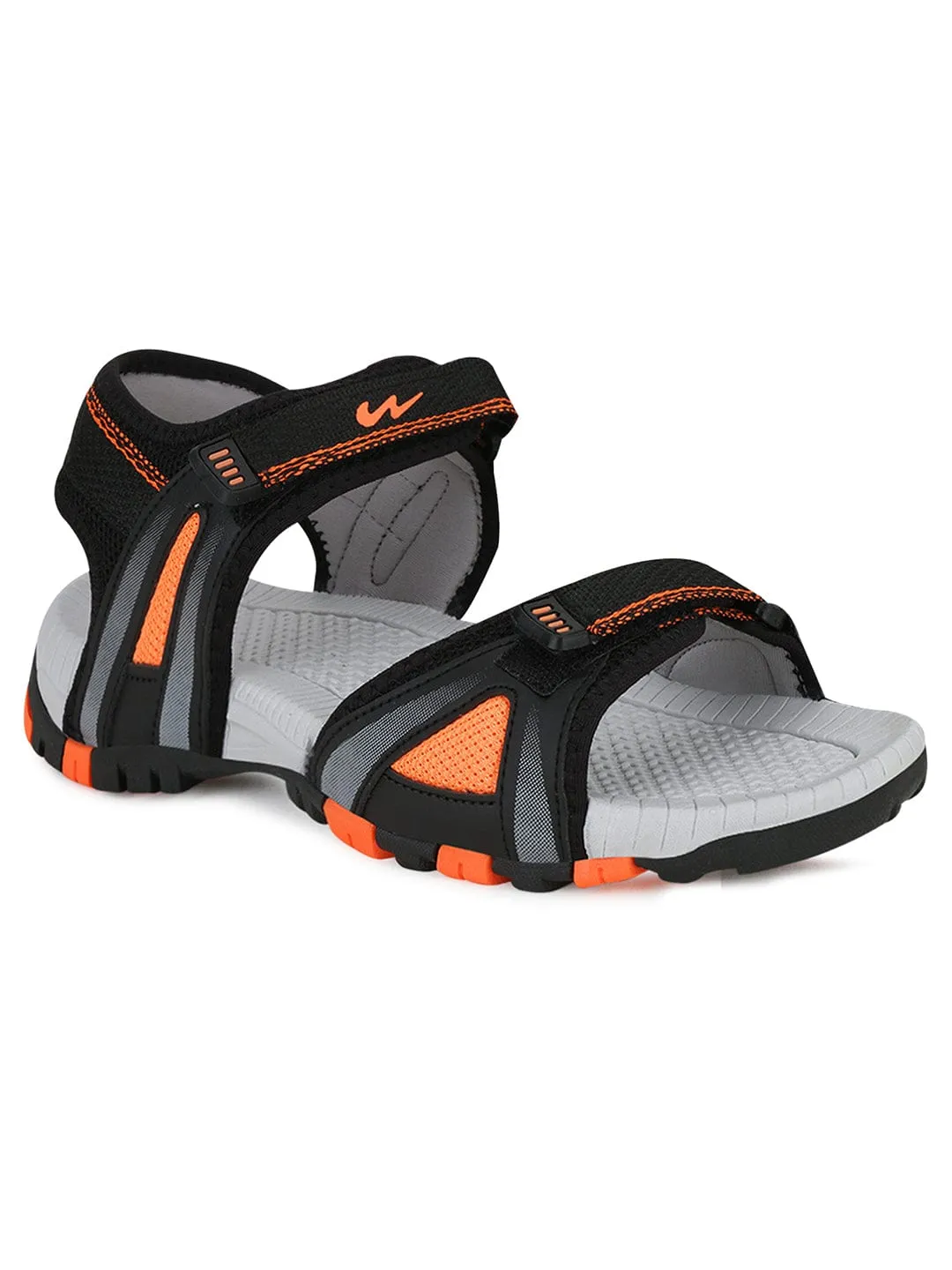 BRENT Black Men's Sandals sold by Campus Shoes product image thumbnail 2