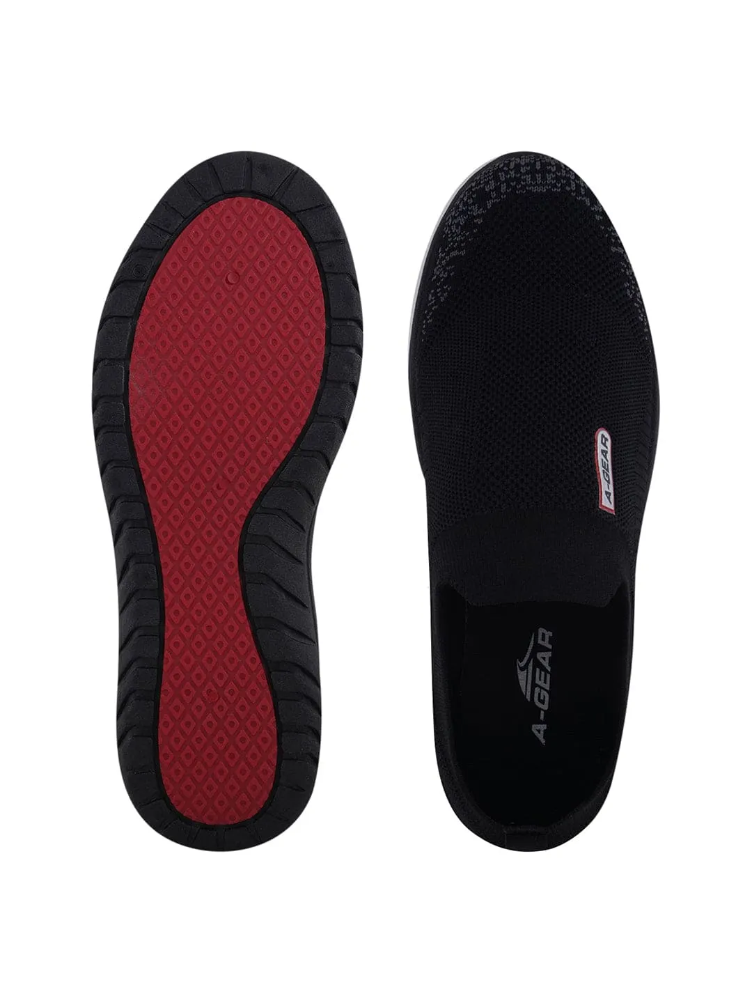 AGR-003 Black Men's Walking Shoes sold by Campus Shoes product image thumbnail 4