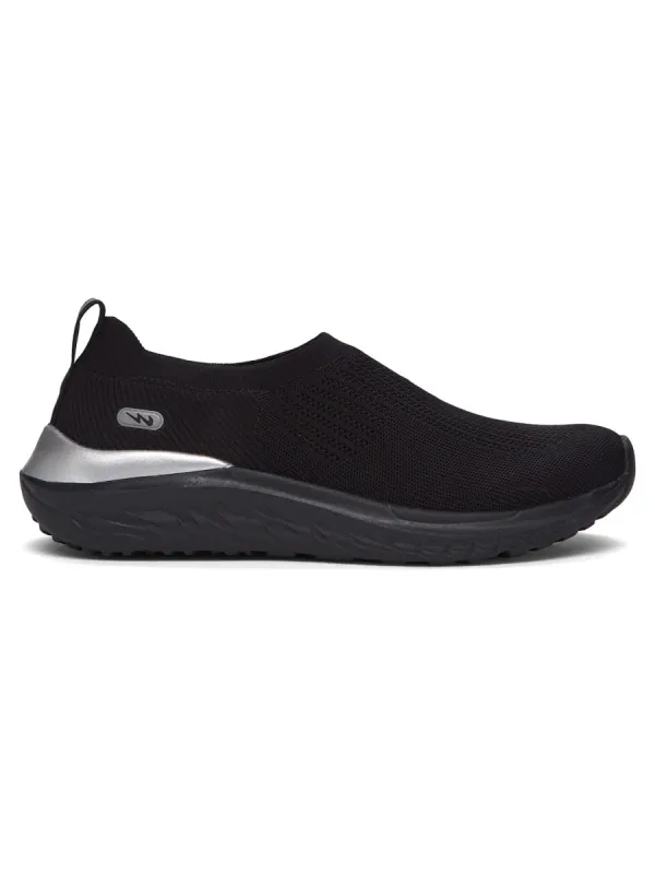 ANON Black Men's Walking Shoes sold by Campus Shoes