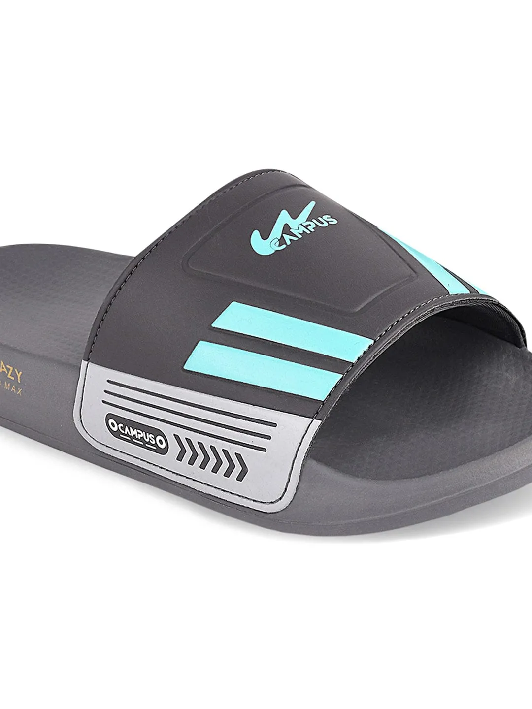 SL-428 Grey Men's Slides sold by Campus Shoes product image thumbnail 5