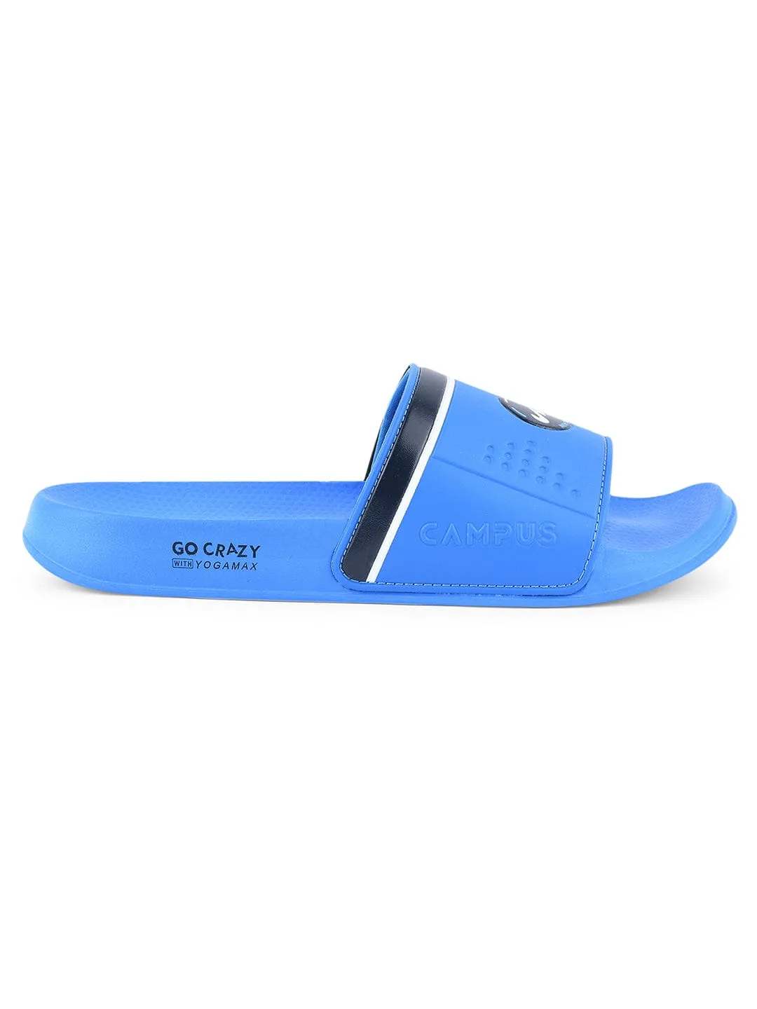 SL-431 Blue Men's Slides sold by Campus Shoes product image thumbnail 2