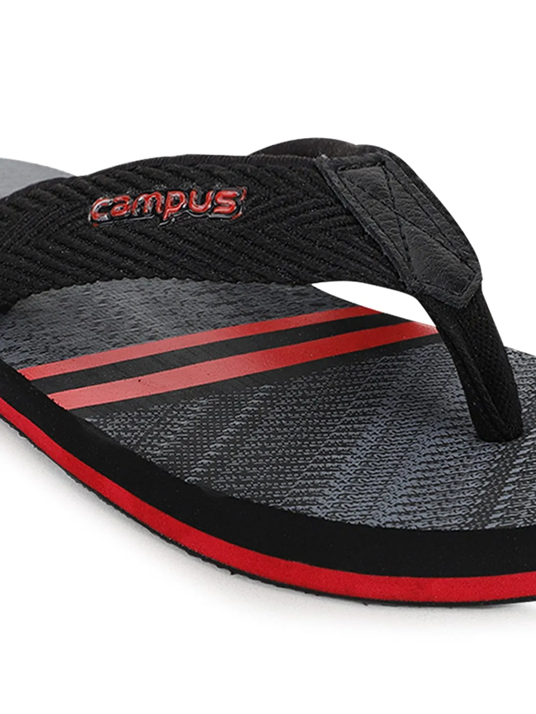 GC-1027 Black Men's Flip Flops sold by Campus Shoes product image thumbnail 5