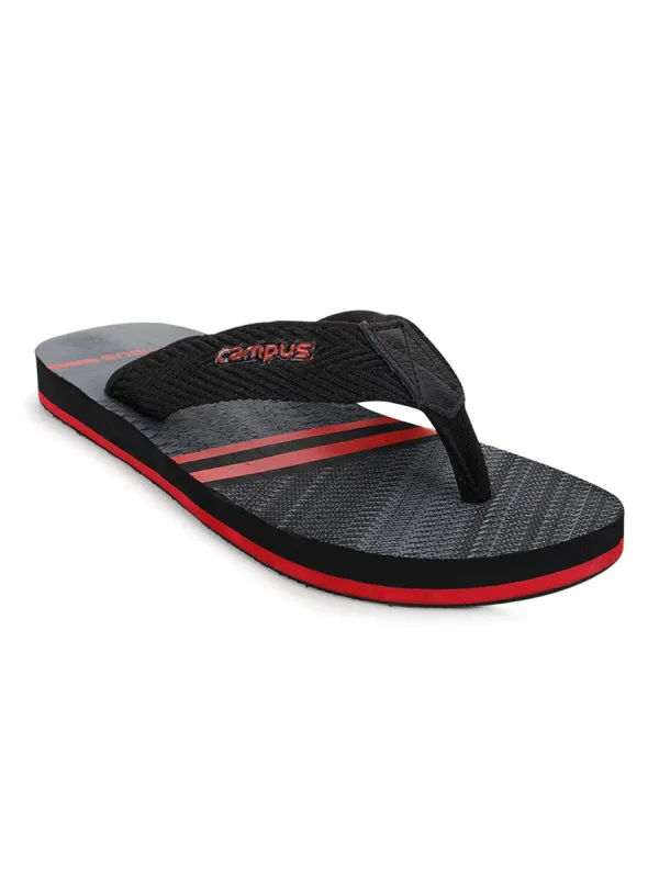 GC-1027 Black Men's Flip Flops sold by Campus Shoes