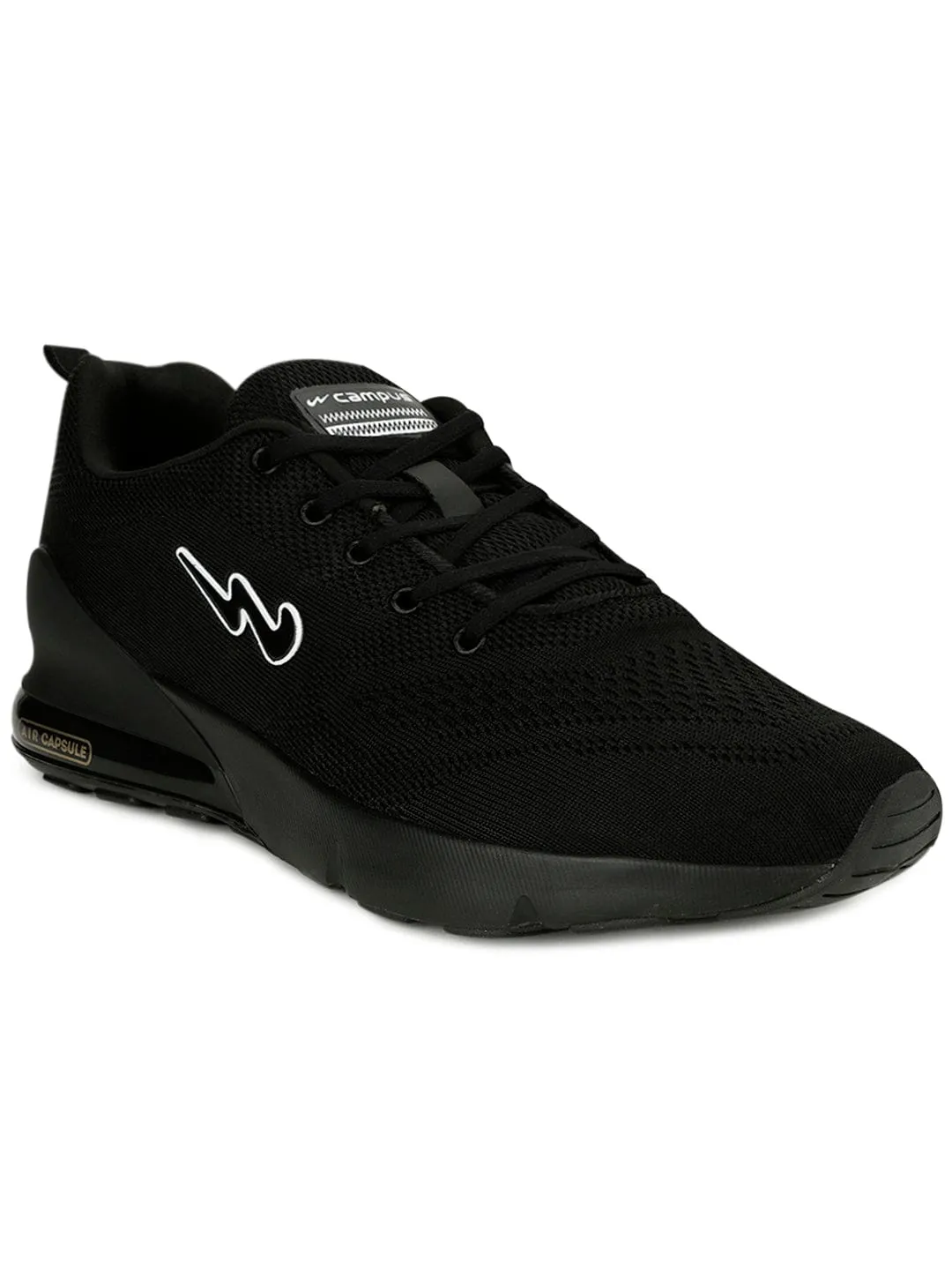 NORTH PLUS Black Men's Running Shoes sold by Campus Shoes product image thumbnail 2